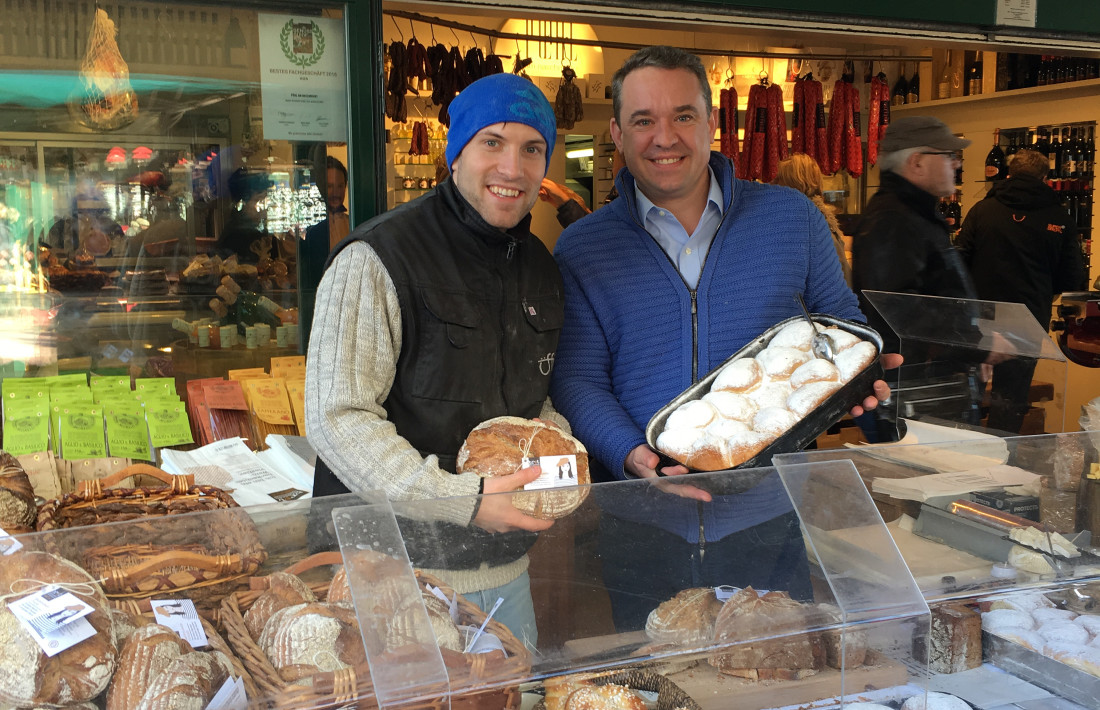 Christian Pöhl präsentiert die Brotfinessen