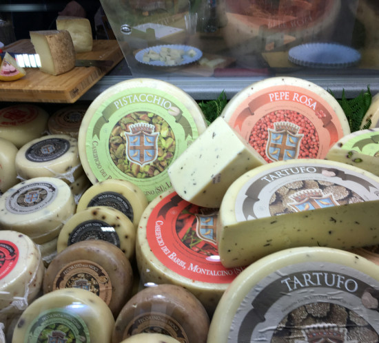 Käse in Hülle und Fülle
