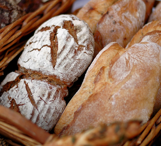 Weißbrot oder Schwarzbrot